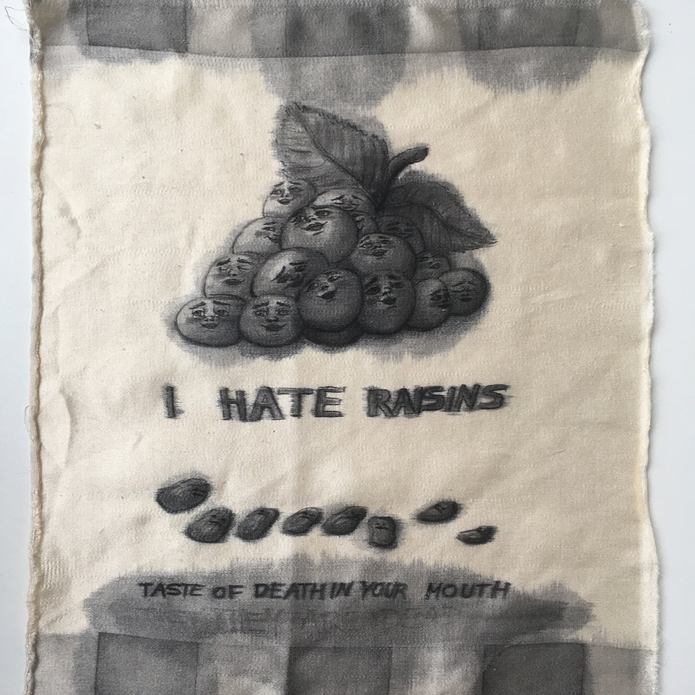 ink on silk painting